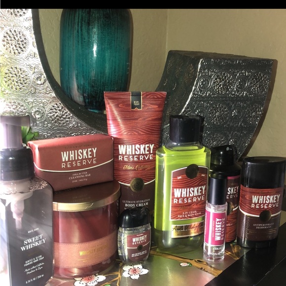 Whiskey Reserve Bath and Body Set